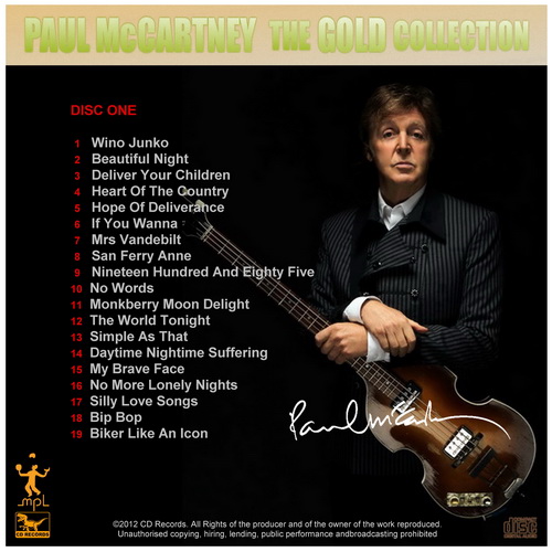 John Lennon, George Harrison, Ringo Starr, Paul McCartney - The Gold Collection 