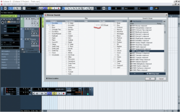 Presets MediaBay  Cubase