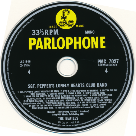 The Beatles - Sgt. Pepper's Lonely Hearts Club Band 