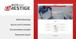 Prestige - Single Page HTML Template