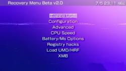 [PSP] Recovery Menu v2.0