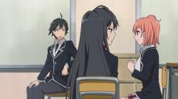   ,       / OreGairu / Yahari Ore no Seishun Love Come wa Machigatteiru [TV] [1-13  13] [RAW] [RUS] [PSP]